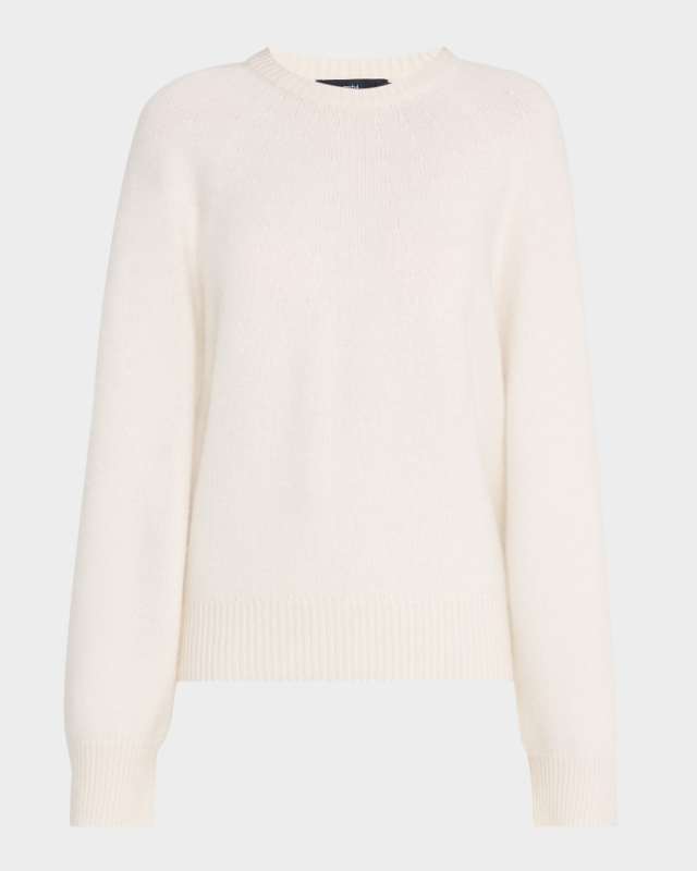 Cora Raglan-Sleeve Cashmere Sweat